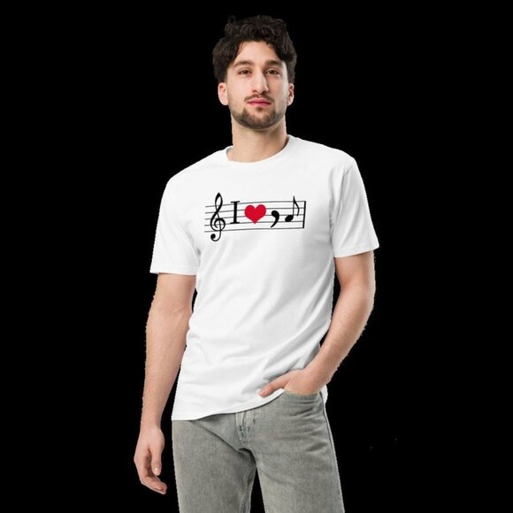 Gildan Other - Kamala Harris 2024 I Love Music White T-Shirt